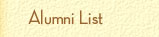 Alumni List